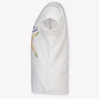 MonnaLisa niños Chicas Camiseta adentro Blanco