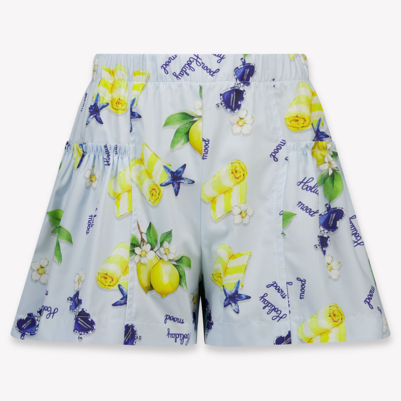 MonnaLisa niños Chicas pantalones cortos en Azul Claro