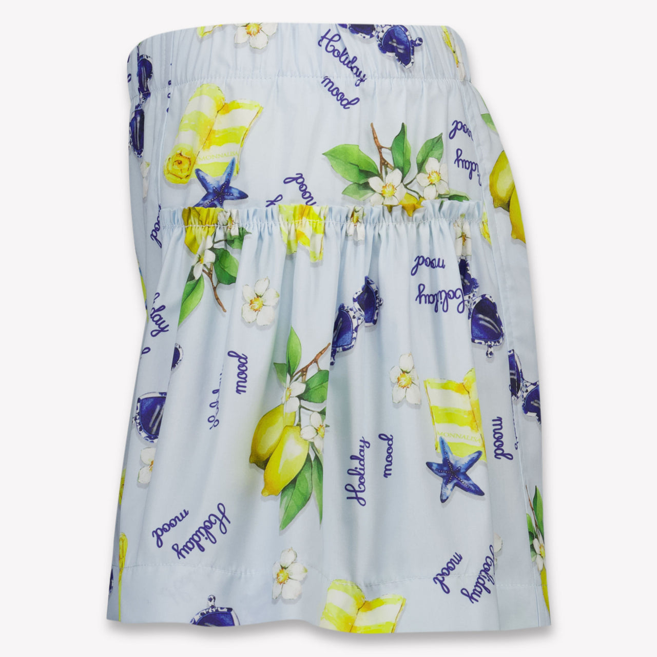 MonnaLisa niños Chicas pantalones cortos en Azul Claro