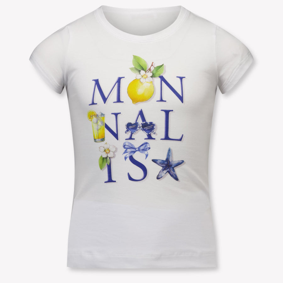 MonnaLisa Mädchen T-Shirt in Weiß
