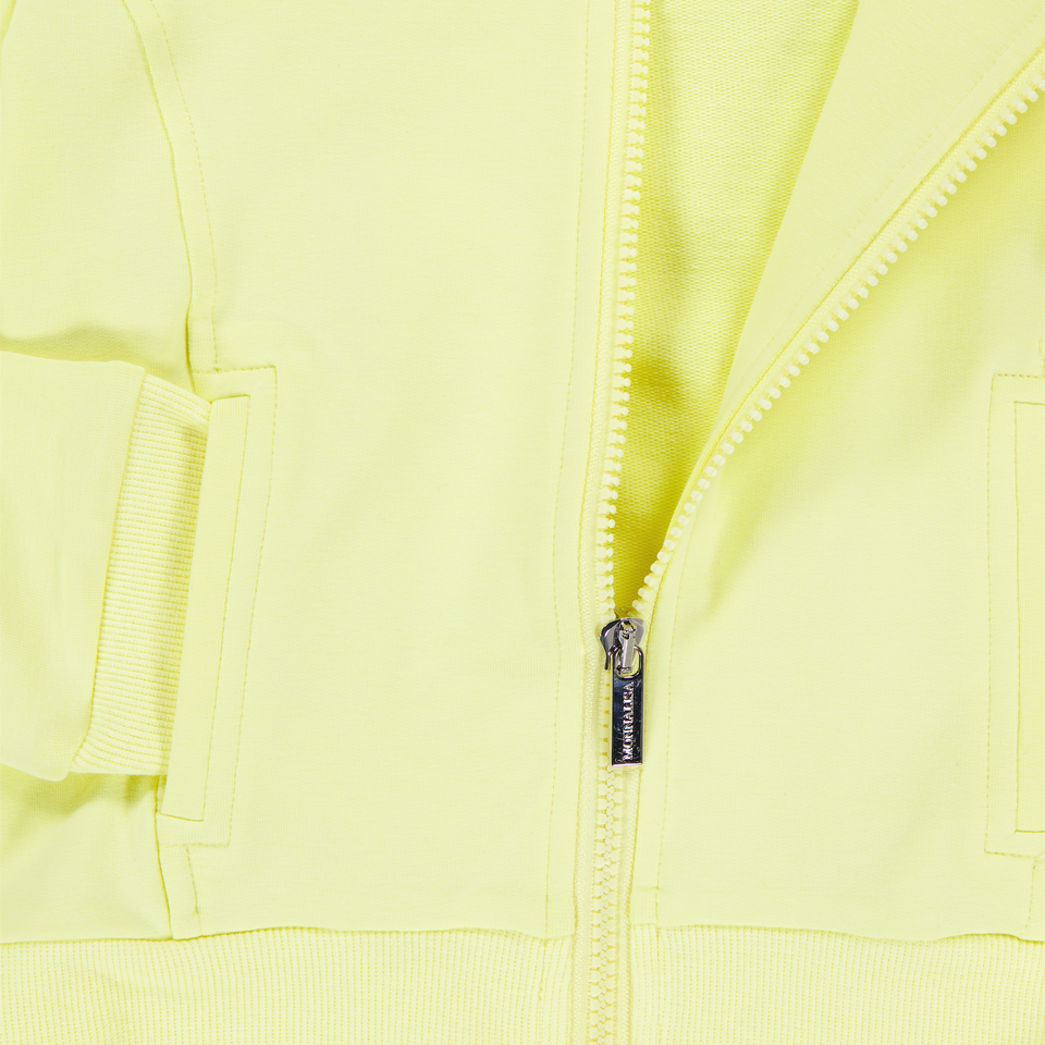 MonnaLisa Kinder Mädchen Strickjacke In Gelb