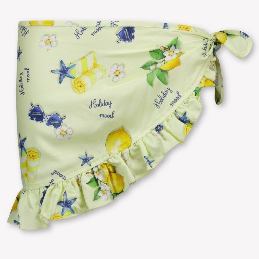 MonnaLisa Kinder Meisjes Zwemkleding In Geel
