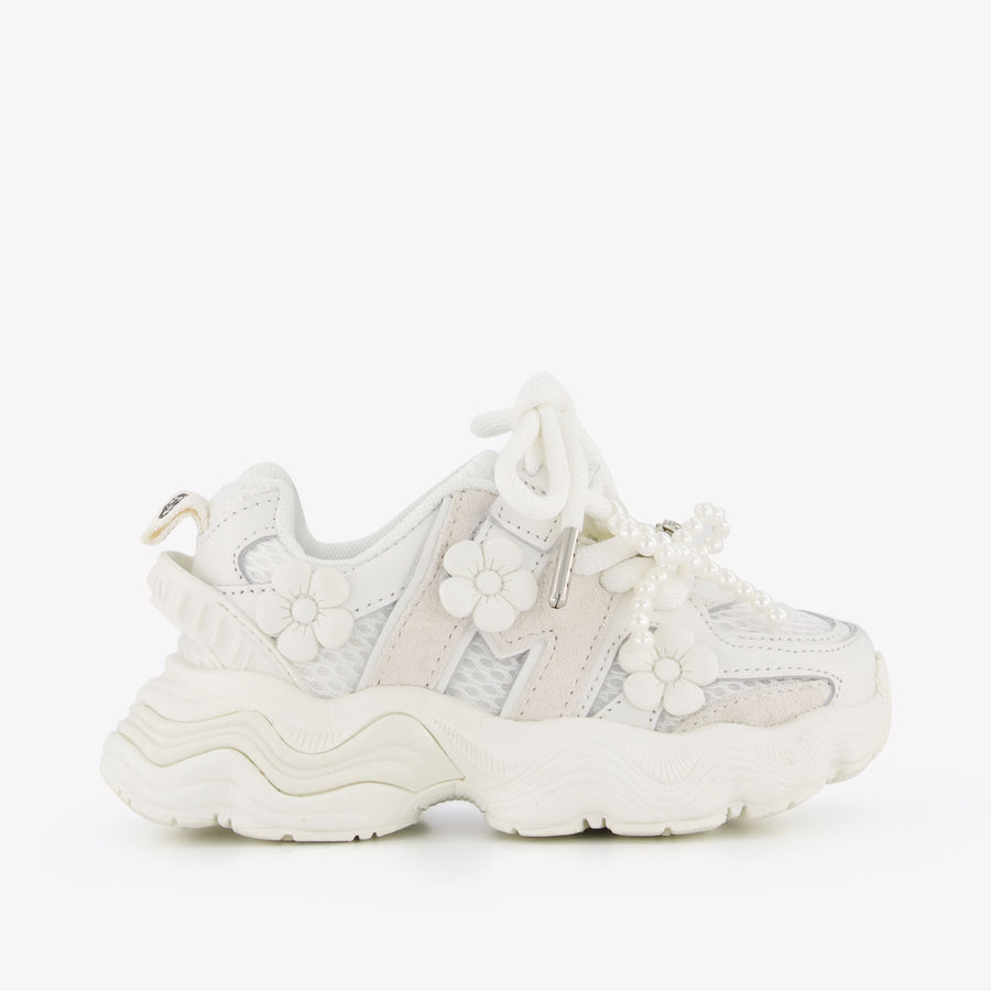 MonnaLisa Filles Baskets dans Blanc