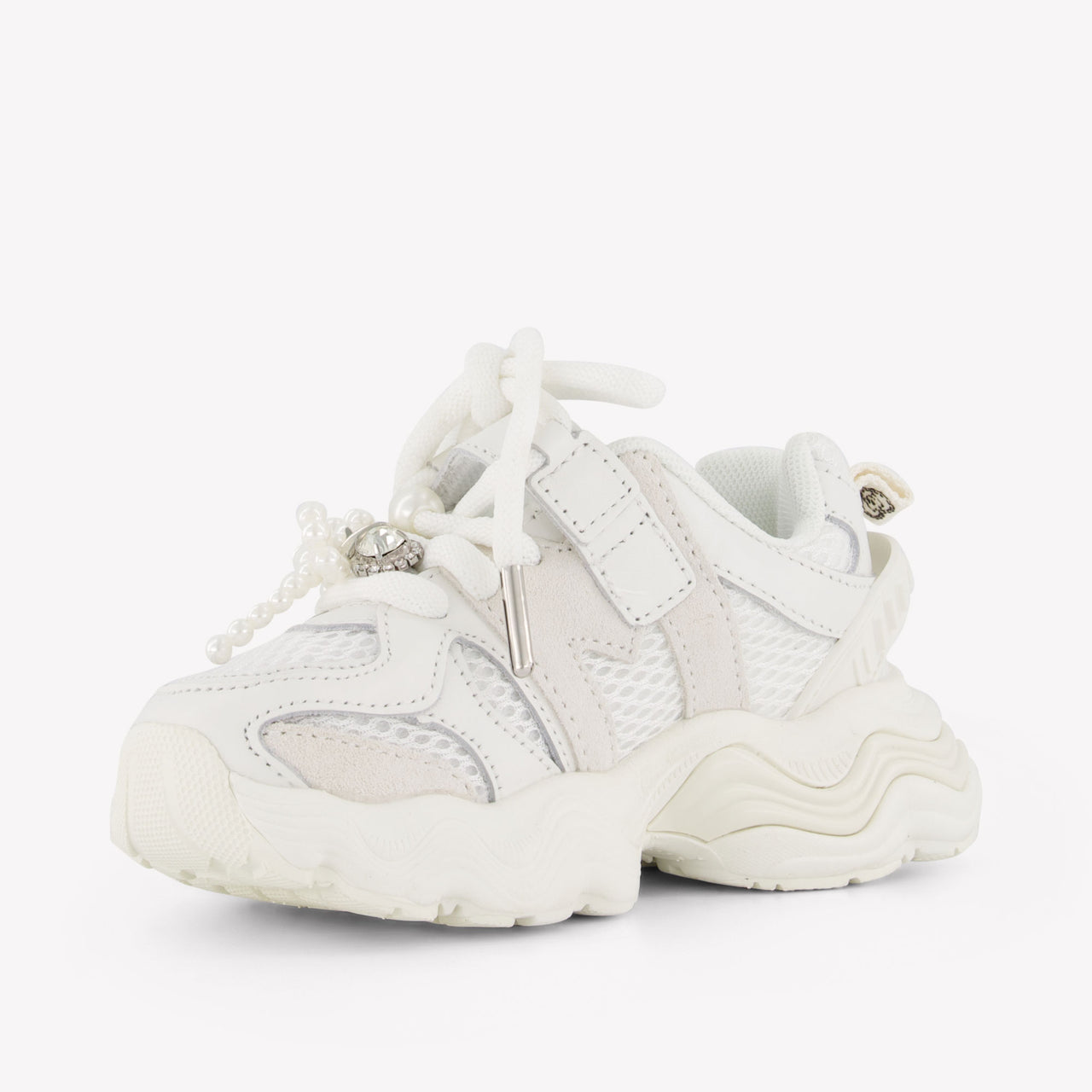 MonnaLisa Filles Baskets dans Blanc