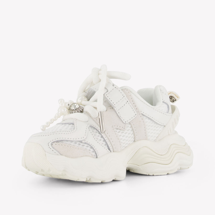 MonnaLisa Filles Baskets dans Blanc