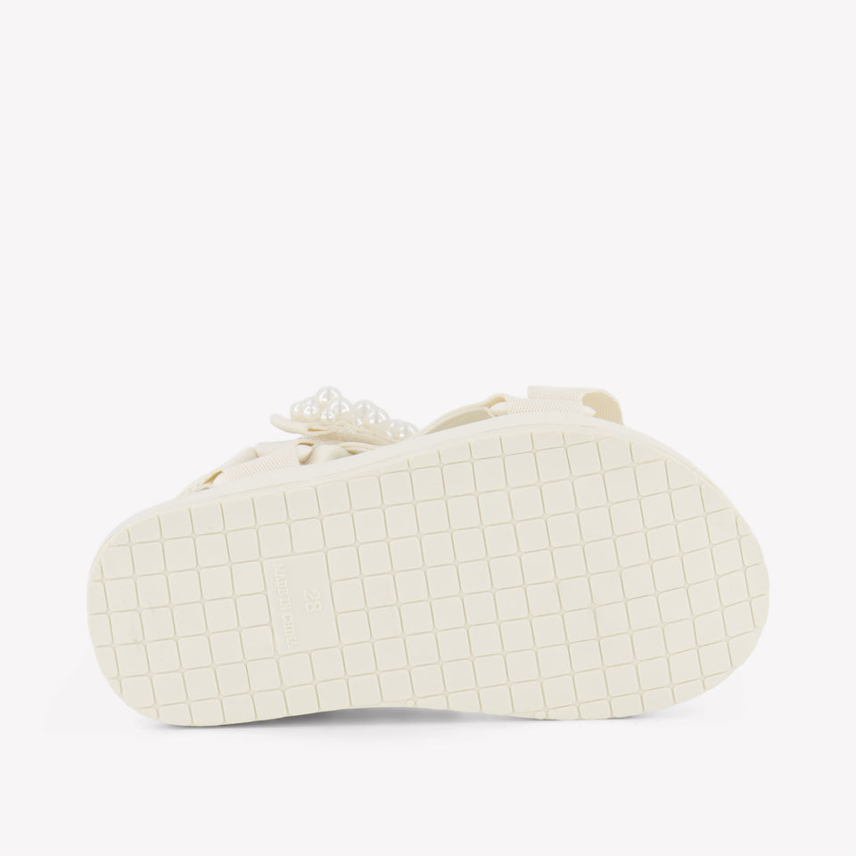 MonnaLisa Meisjes Sandalen In Wit