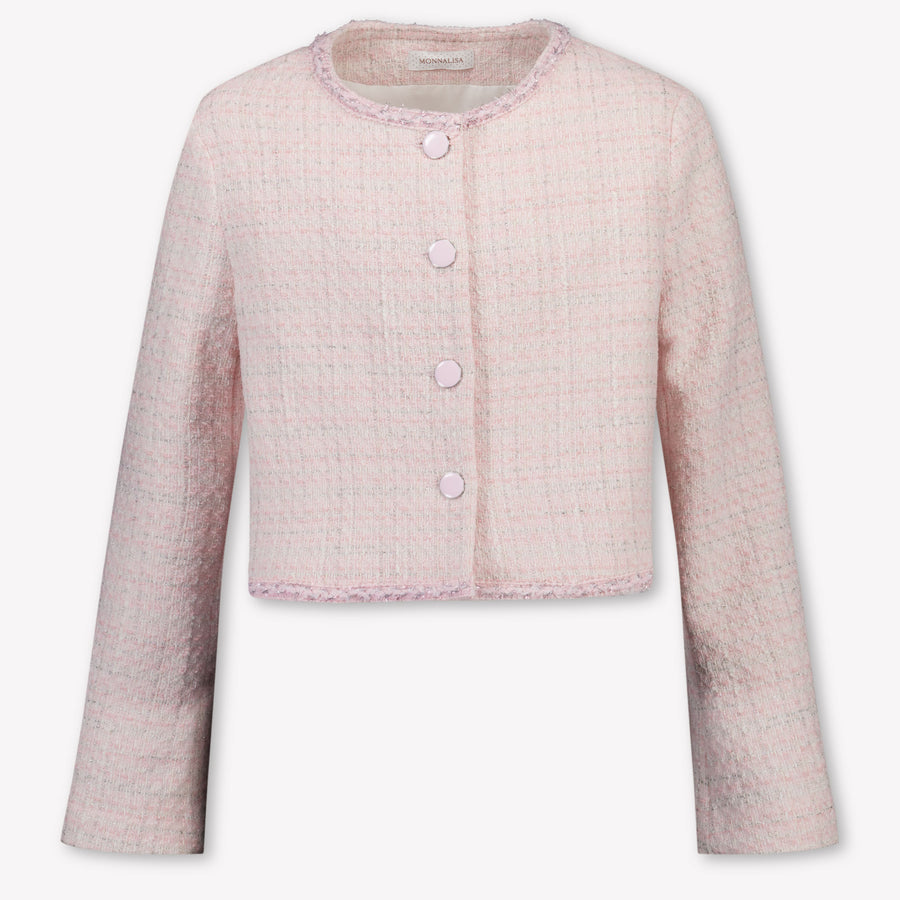 MonnaLisa Enfants Filles Colbert Dans Rose Léger