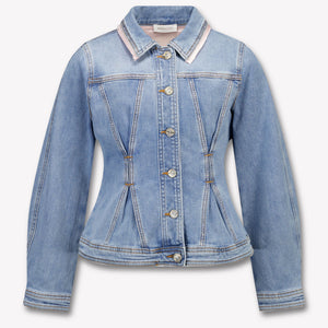 MonnaLisa Enfants Filles Vestes en jean Bleu