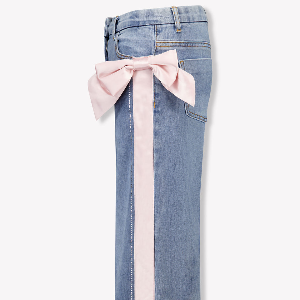 MonnaLisa Kinder Meisjes Jeans In Blauw