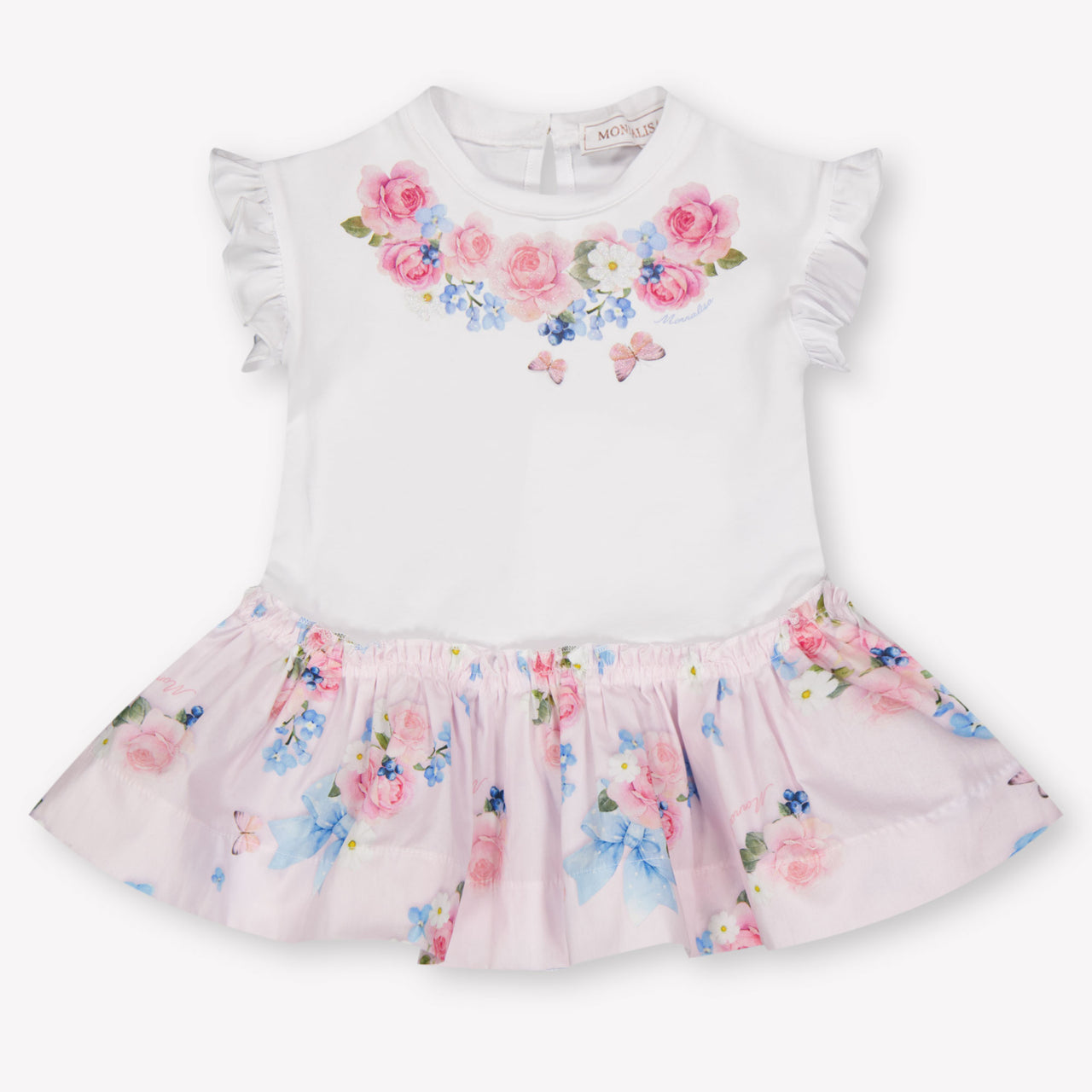MonnaLisa Bébé Filles Habillez-vous Rose Léger