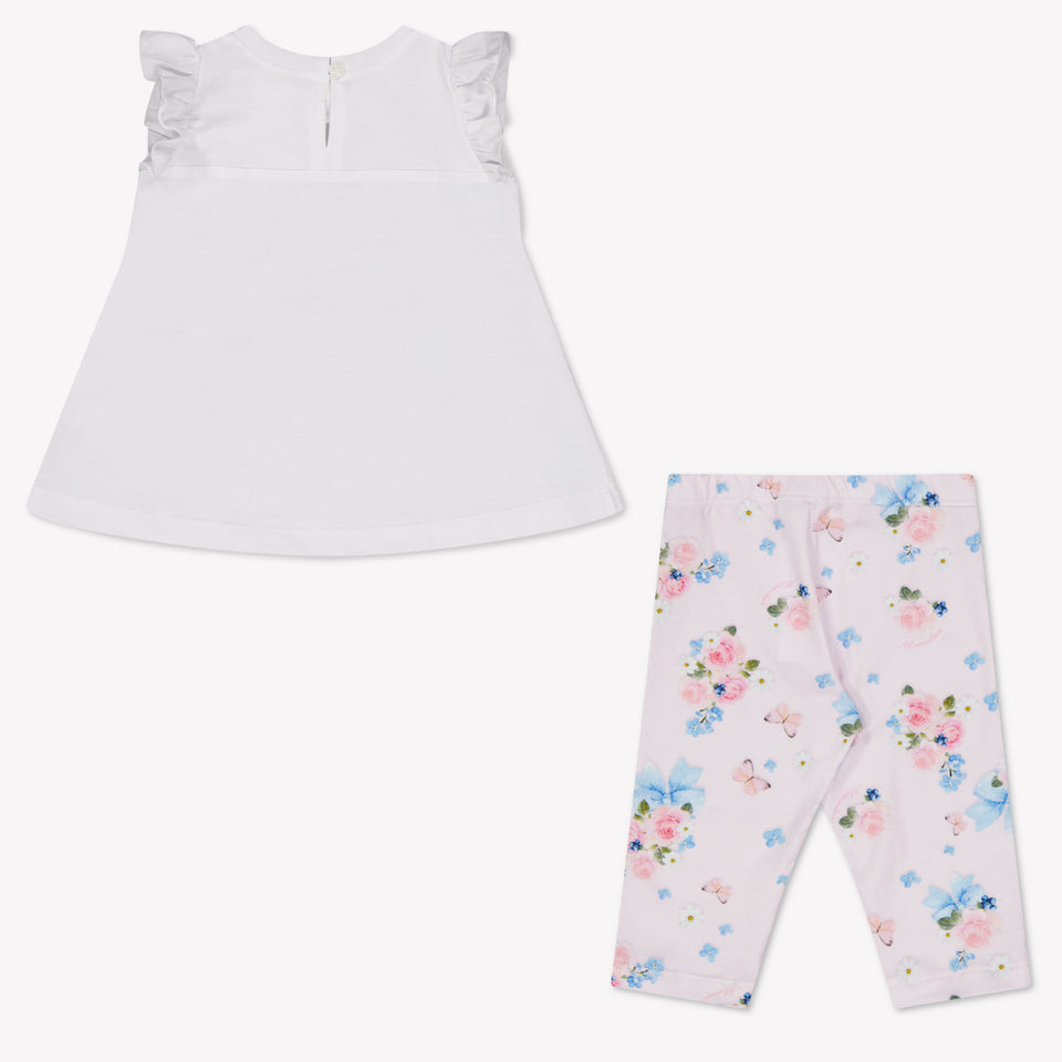 MonnaLisa Bambino Ragazze Impostato Rosa Chiaro