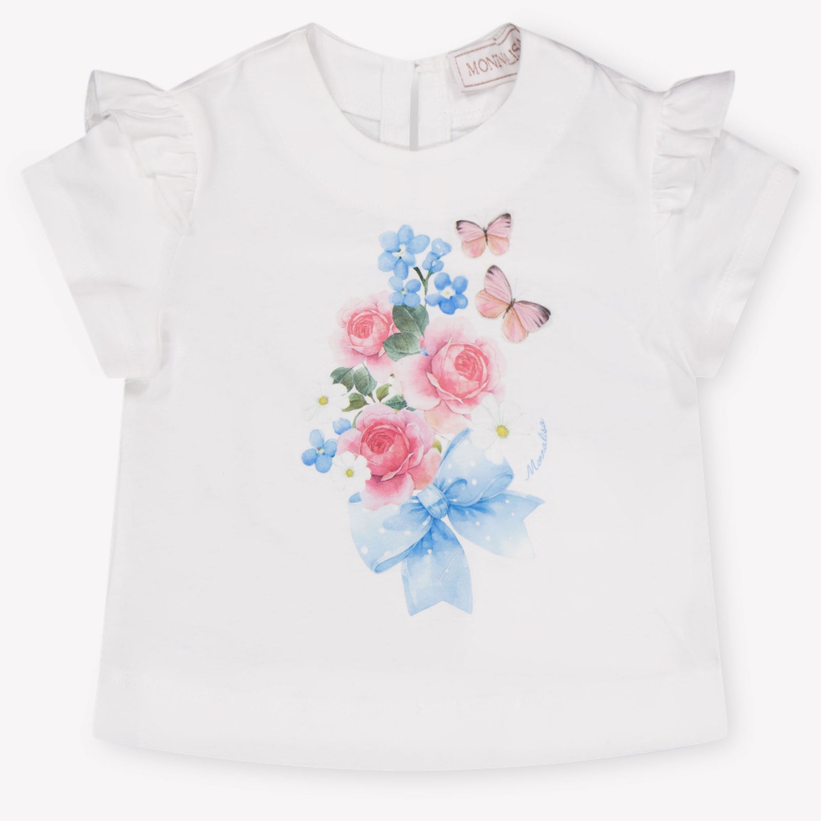 MonnaLisa Baby Girls T-Shirt In White