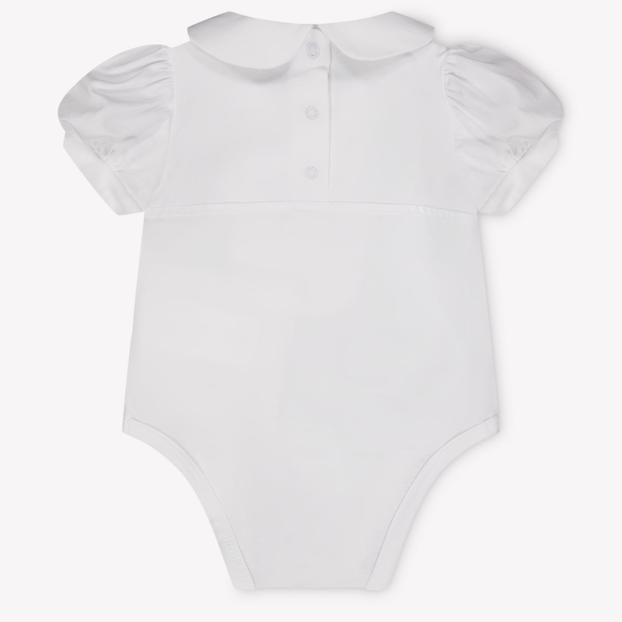 MonnaLisa Baby Meisjes Rompertje In Wit