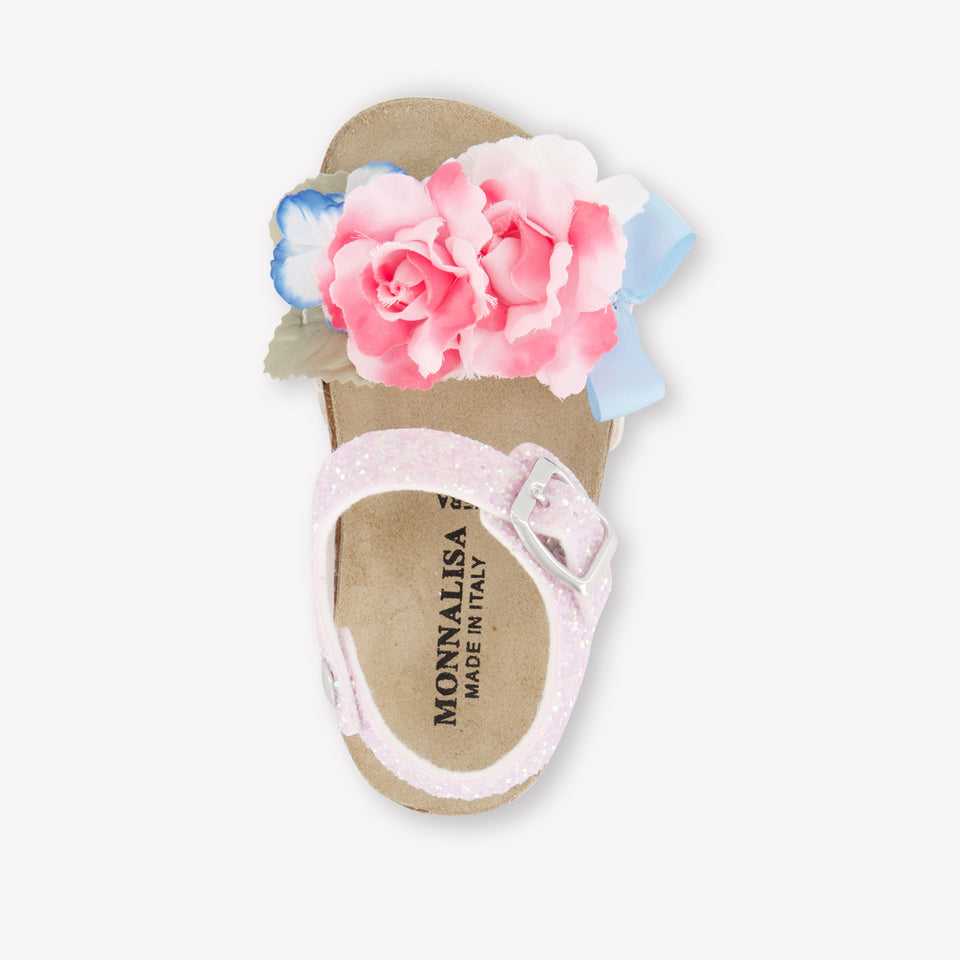 MonnaLisa Mädchen Sandalen In Rosa