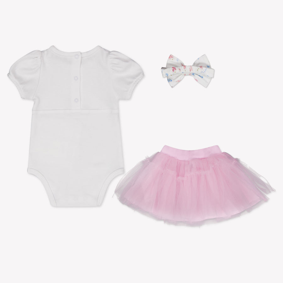 MonnaLisa Baby Meisjes Boxpakje In Licht Roze