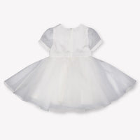 MonnaLisa bebe Chicas Vístete Blanco