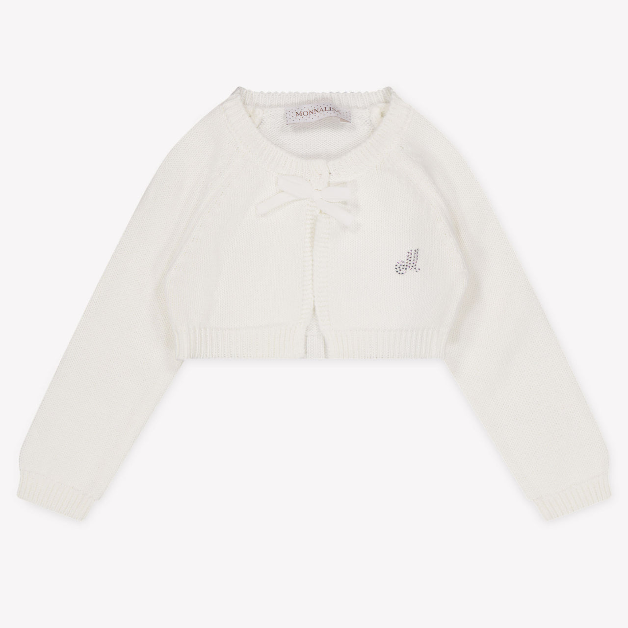 MonnaLisa Baby Meisjes Vest In Wit