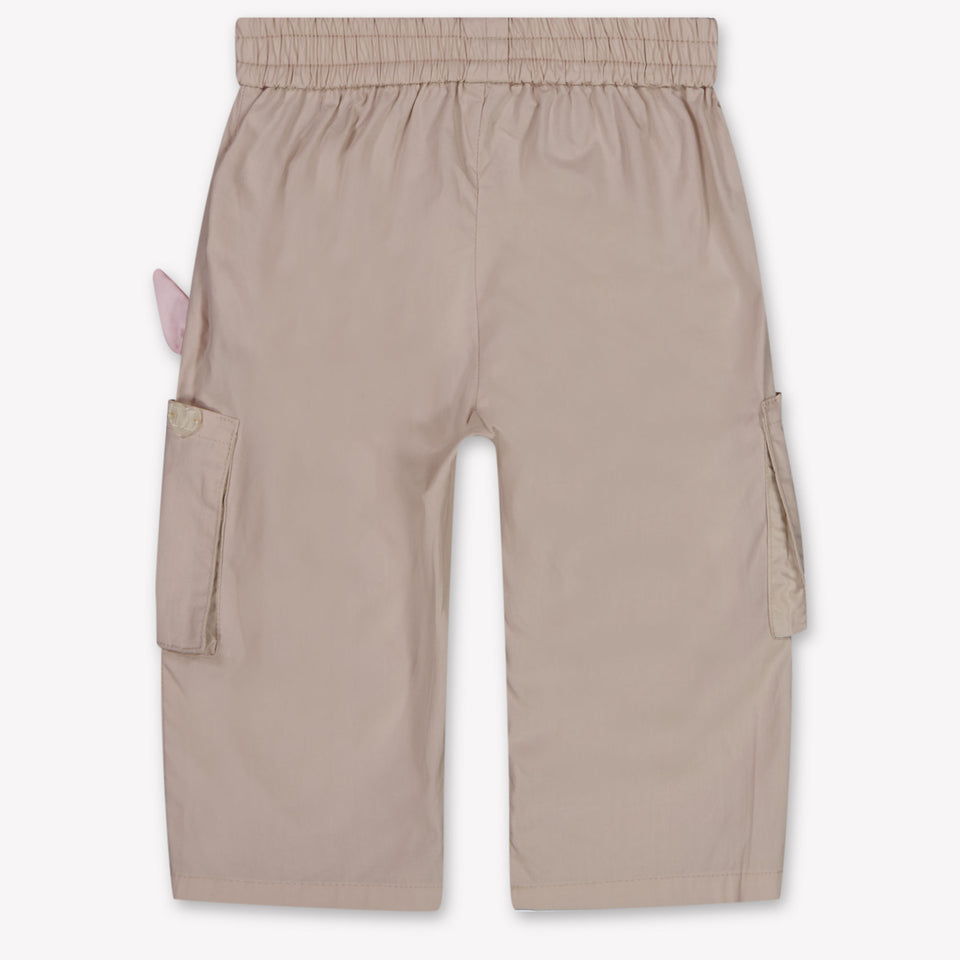 MonnaLisa Baby Girls Pants In Beige