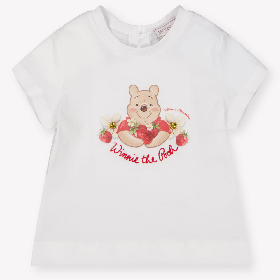 MonnaLisa Baby Girls T-Shirt In White