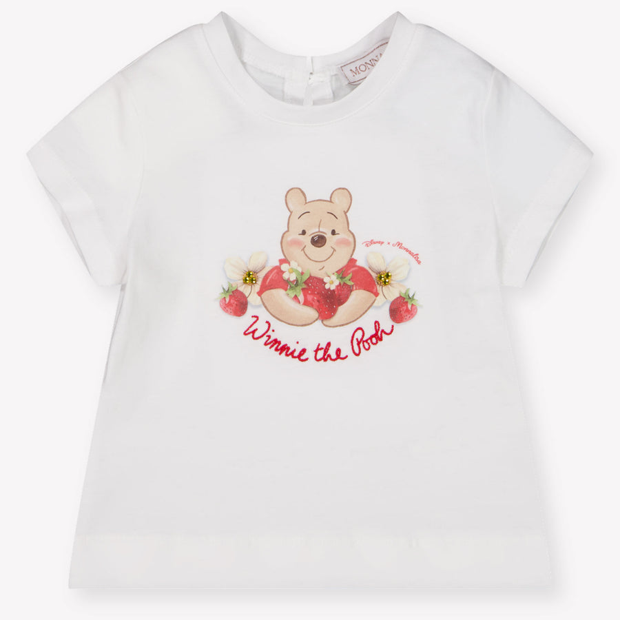 MonnaLisa Bébé Filles T-shirt dans Blanc