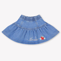 MonnaLisa Baby Meisjes Rokje In Jeans
