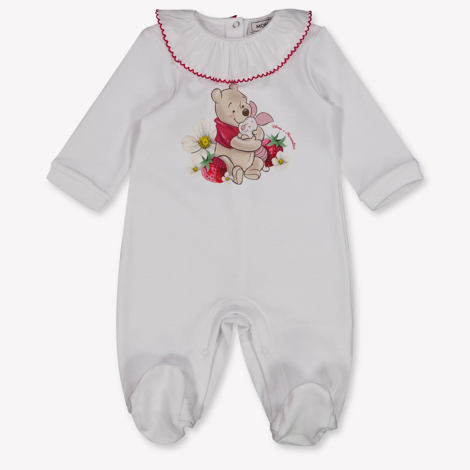 MonnaLisa Baby Girls Playsuit In White