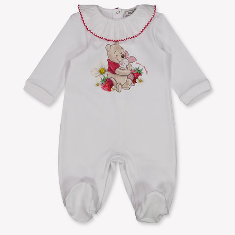 MonnaLisa Bébé Filles Combishort dans Blanc