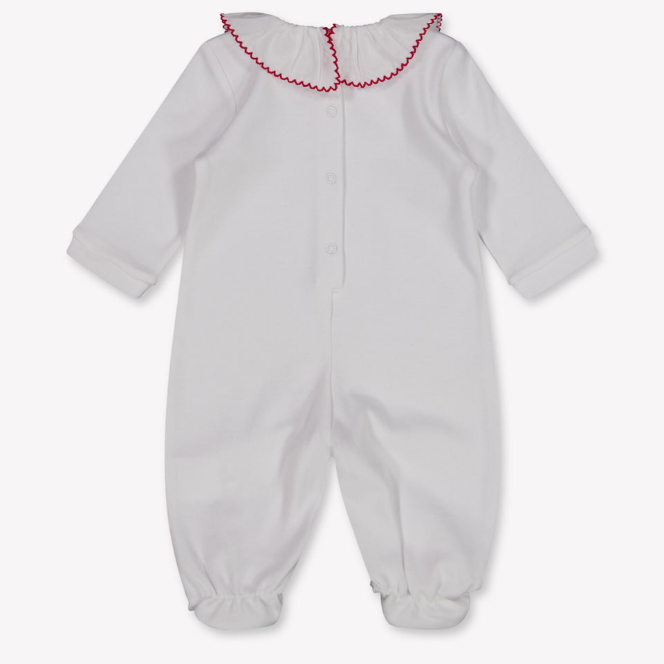 MonnaLisa Bambino Ragazze Tutina dentro Bianco