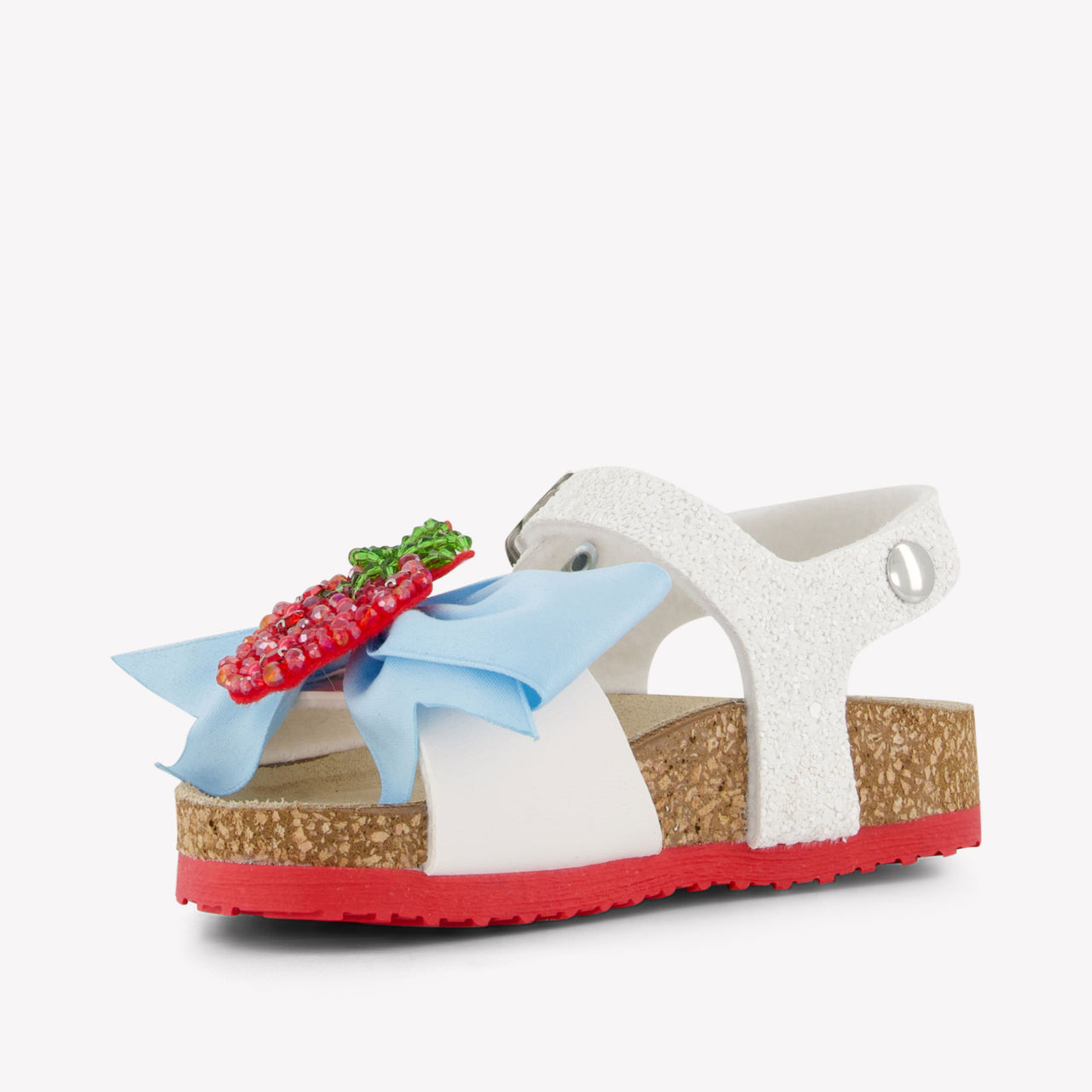 MonnaLisa Filles Sandales dedans Bleu Clair