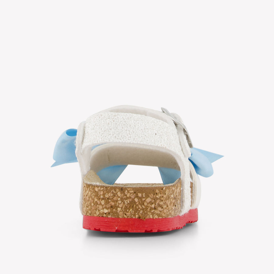 MonnaLisa Filles Sandales dedans Bleu Clair