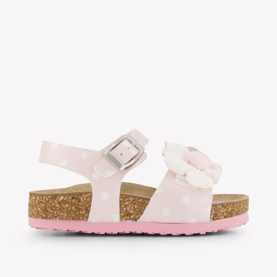 MonnaLisa Ragazze Sandali dentro Rosa Chiaro