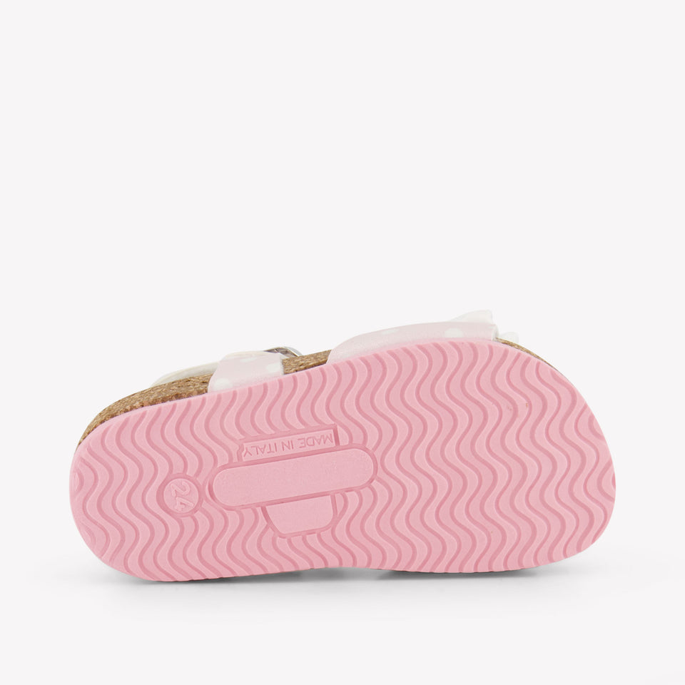 MonnaLisa Ragazze Sandali dentro Rosa Chiaro