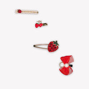 MonnaLisa Bébé Filles Accessoire entrant Rouge