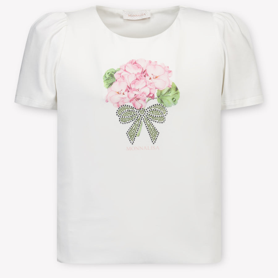 MonnaLisa Mädchen T-Shirt in Weiß