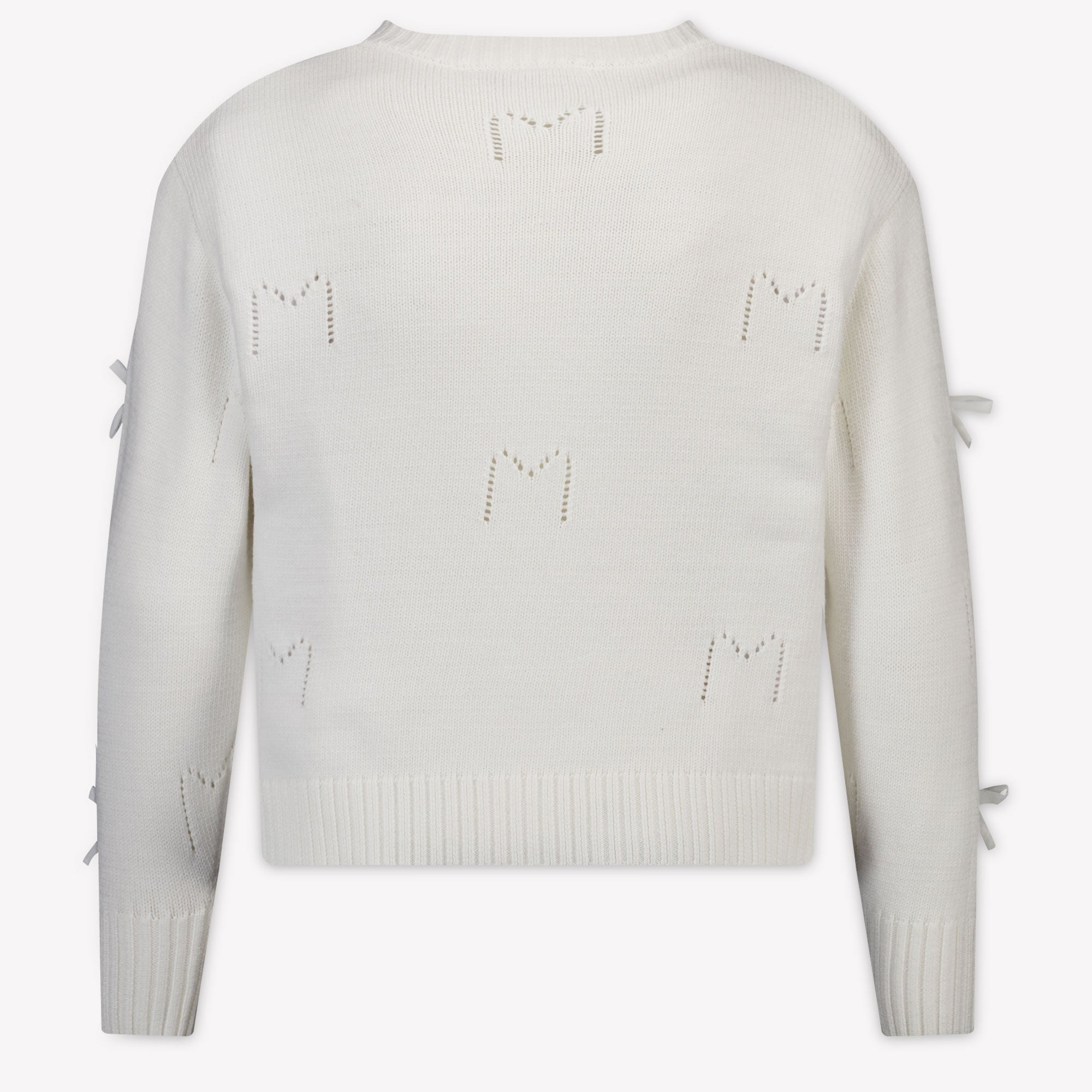 MonnaLisa Kinder Mädchen Strickjacke In Grauweiß