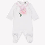 MonnaLisa Bébé Filles Combishort en blanc cassé