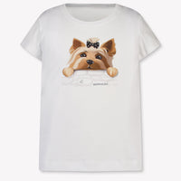 MonnaLisa Kinder Mädchen T-Shirt In Weiß