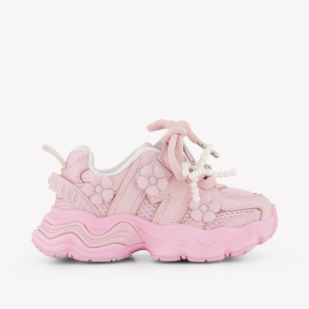 MonnaLisa Filles Baskets dans Rose Léger