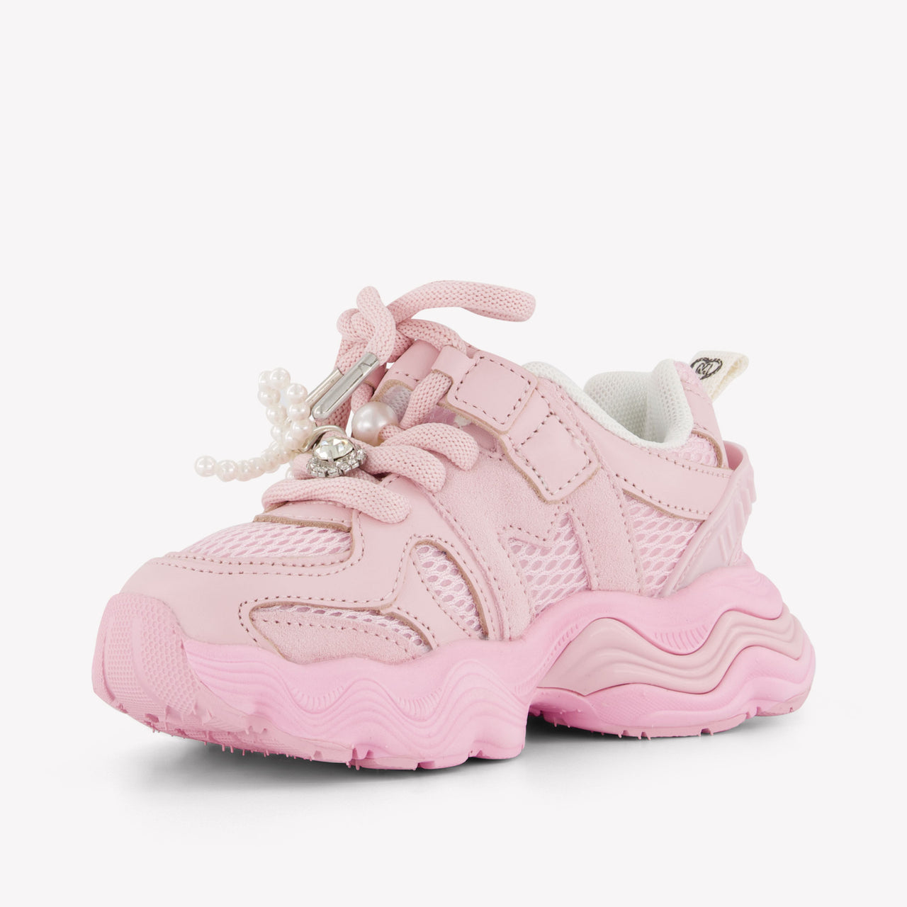 MonnaLisa Filles Baskets dans Rose Léger