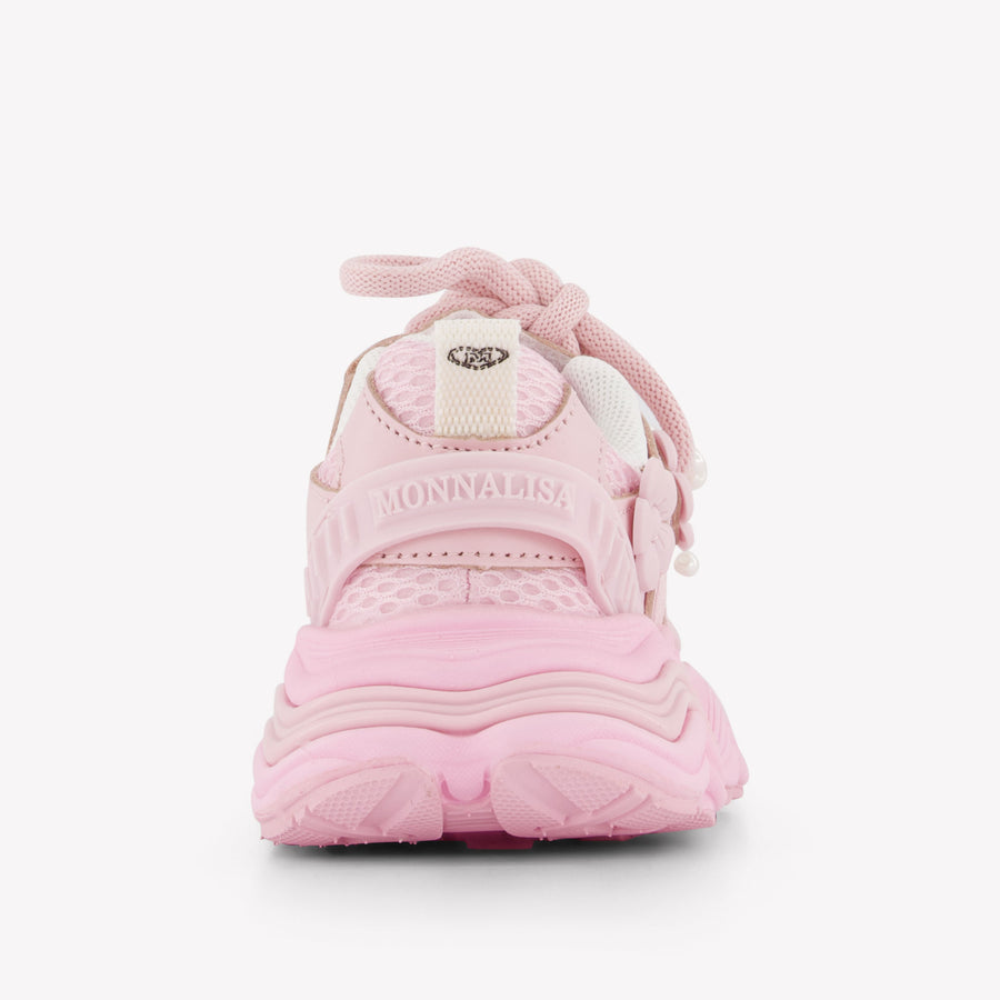 MonnaLisa Filles Baskets dans Rose Léger