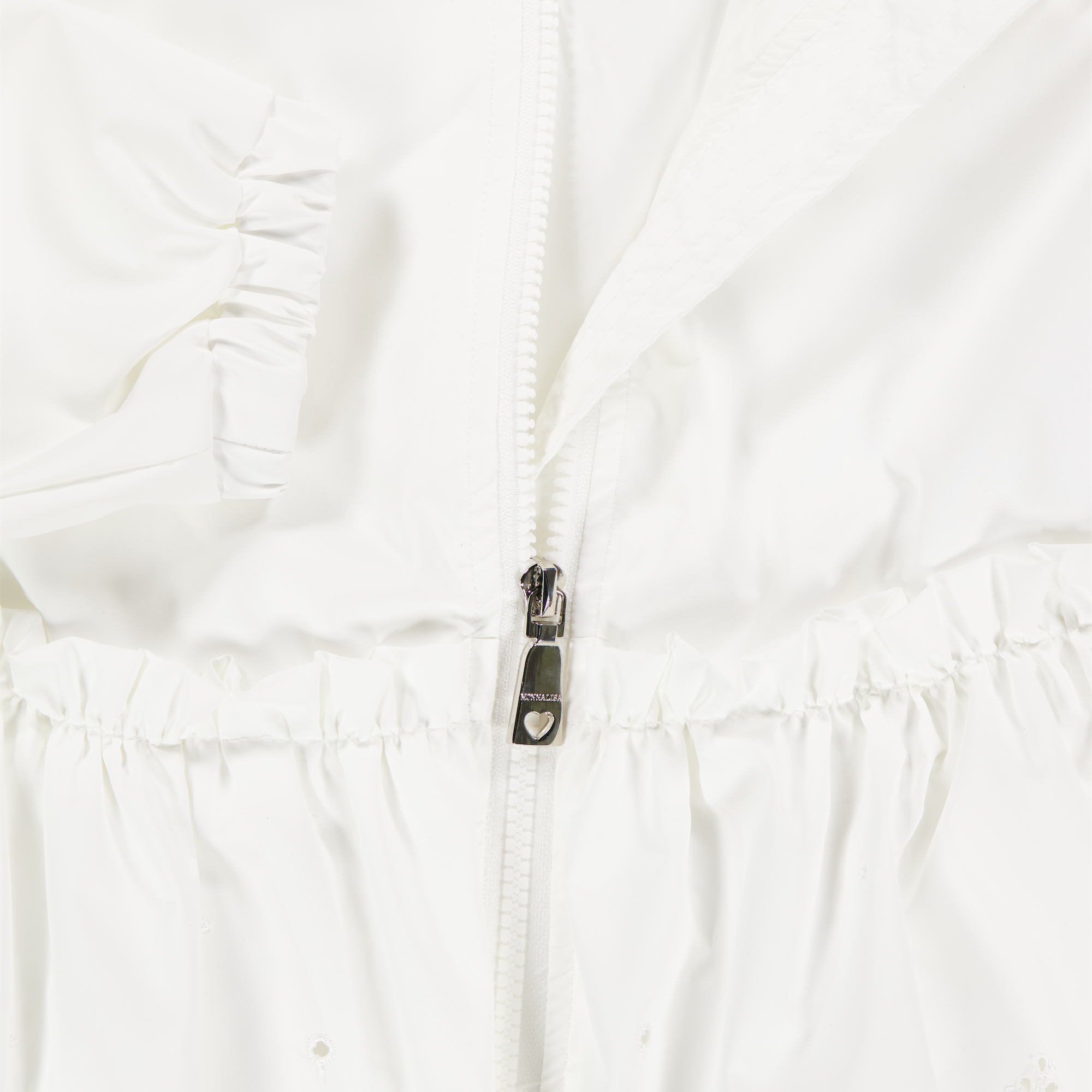 MonnaLisa Kinder Meisjes Zomerjas In Wit