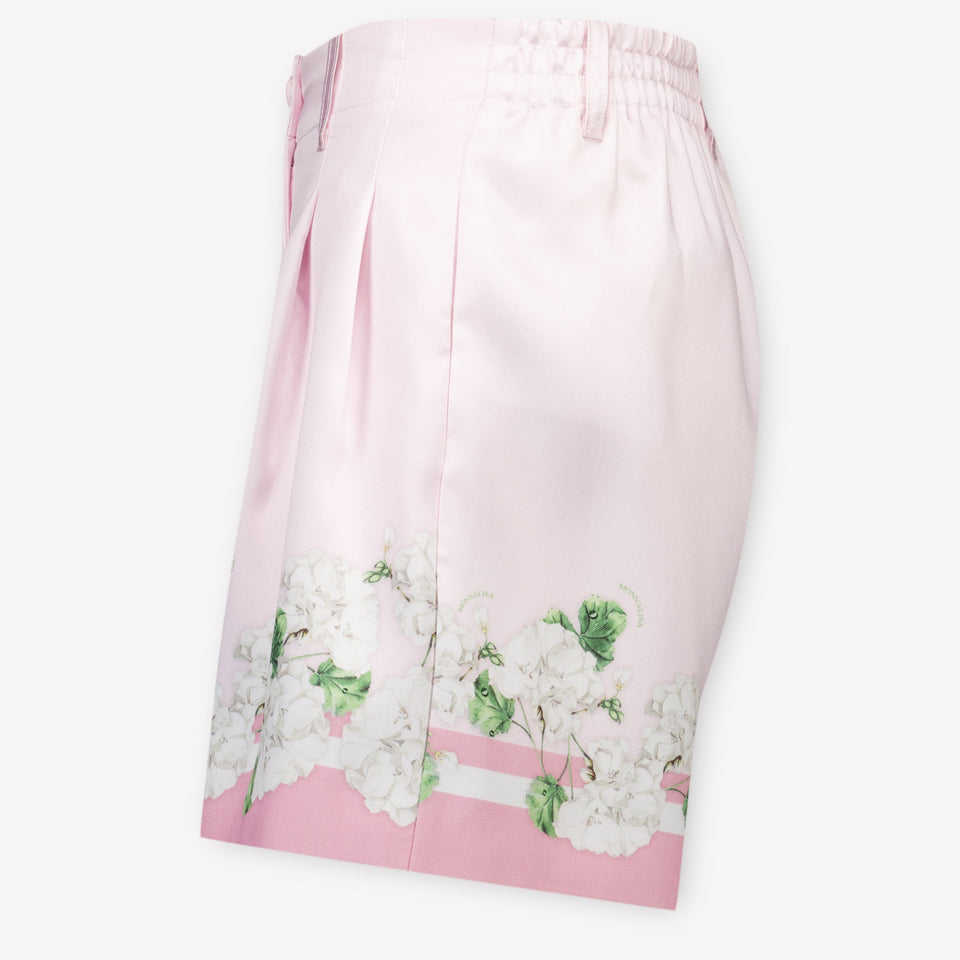 MonnaLisa Bambini Ragazze Pantaloncini dentro Rosa Chiaro