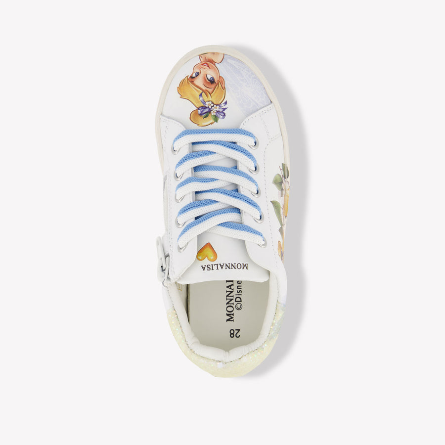 MonnaLisa Filles Baskets dans Blanc