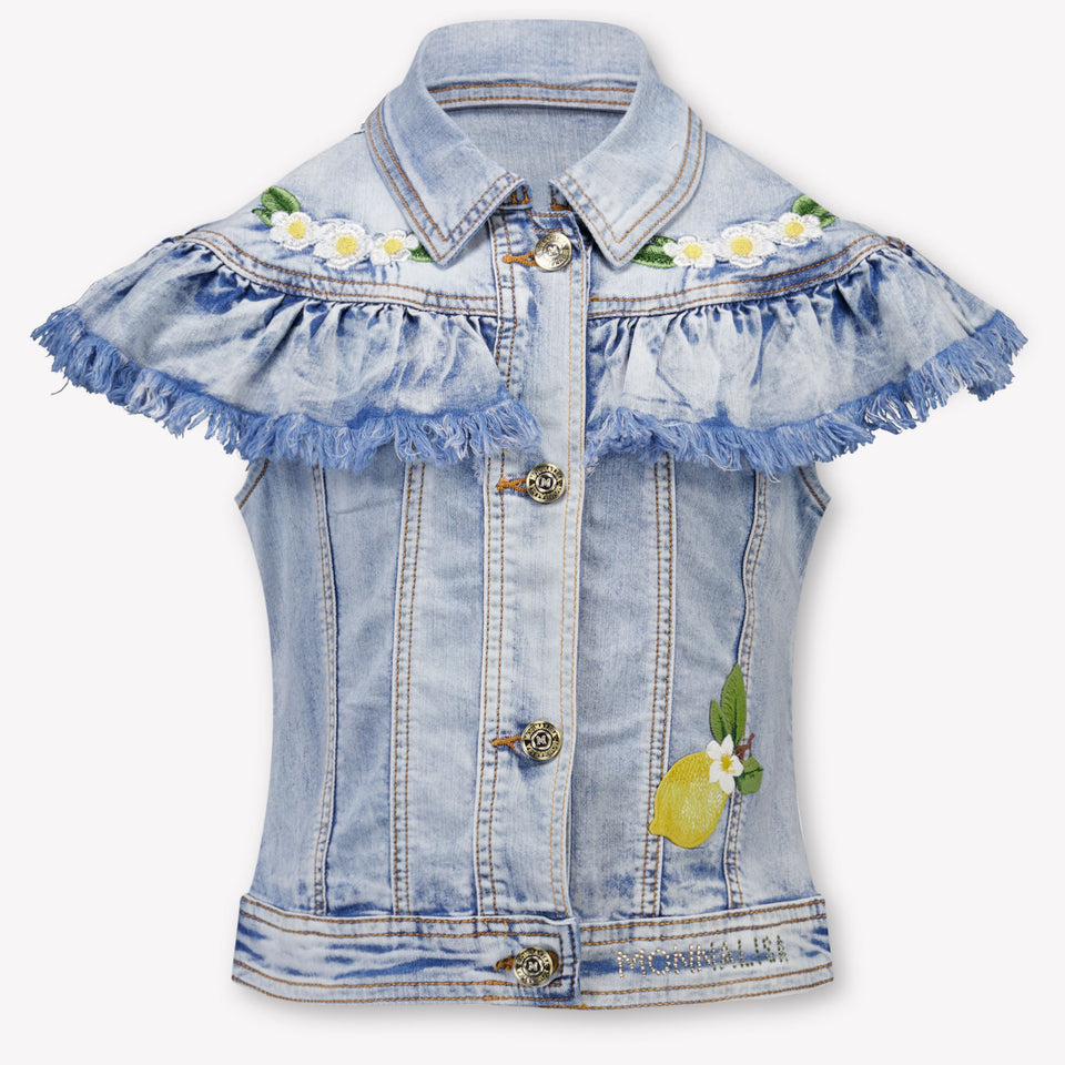 MonnaLisa Kinder Mädchen Westen rein Jeans