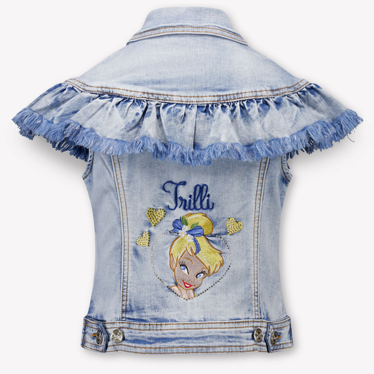MonnaLisa Bambini Ragazze Gilet dentro Jeans
