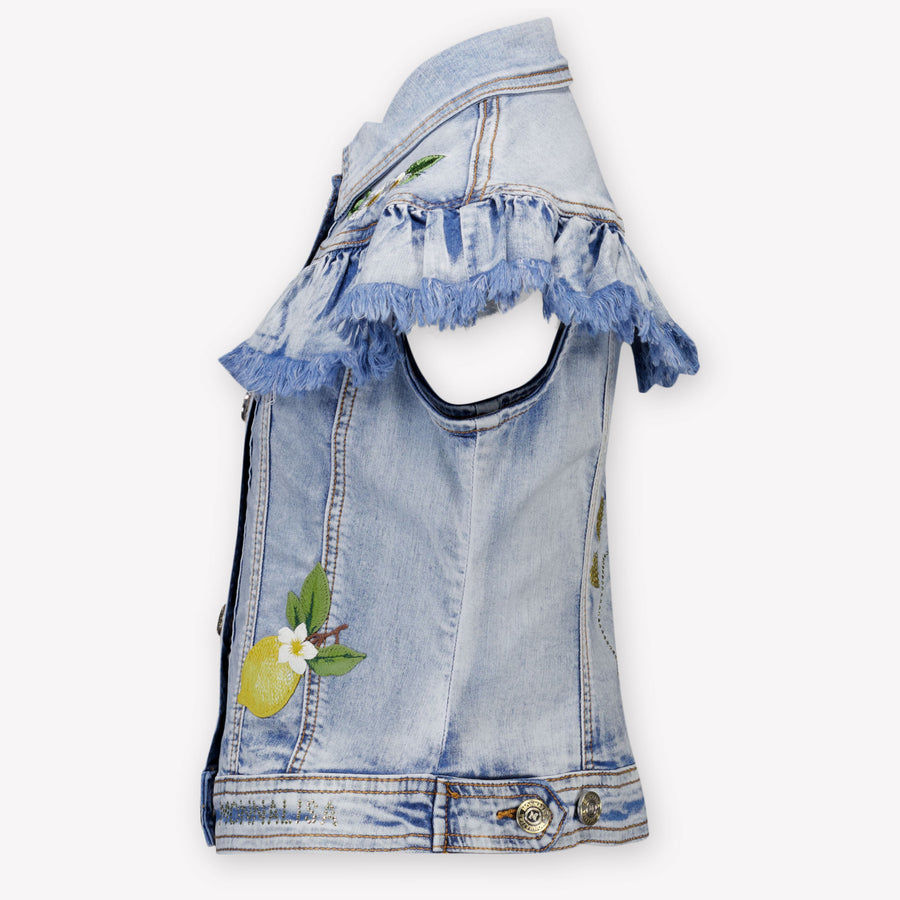 MonnaLisa Bambini Ragazze Gilet dentro Jeans