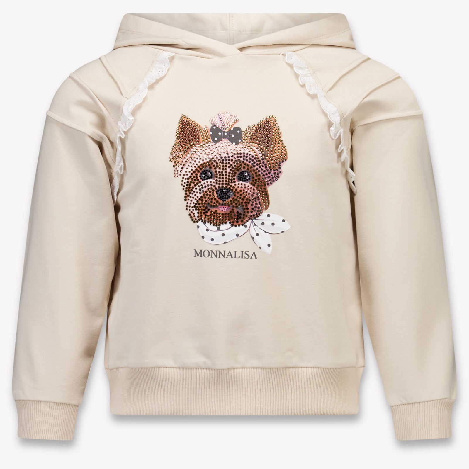 MonnaLisa Kinder Mädchen Pullover rein Beige