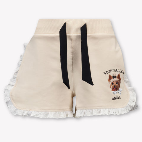 MonnaLisa niños Chicas pantalones cortos en Beige