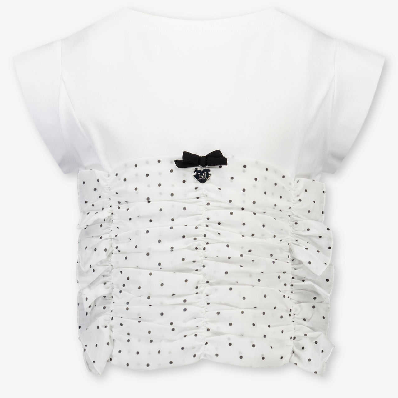 MonnaLisa Kinder Mädchen T-Shirt In Weiß