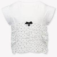 MonnaLisa Kinder Mädchen T-Shirt In Weiß